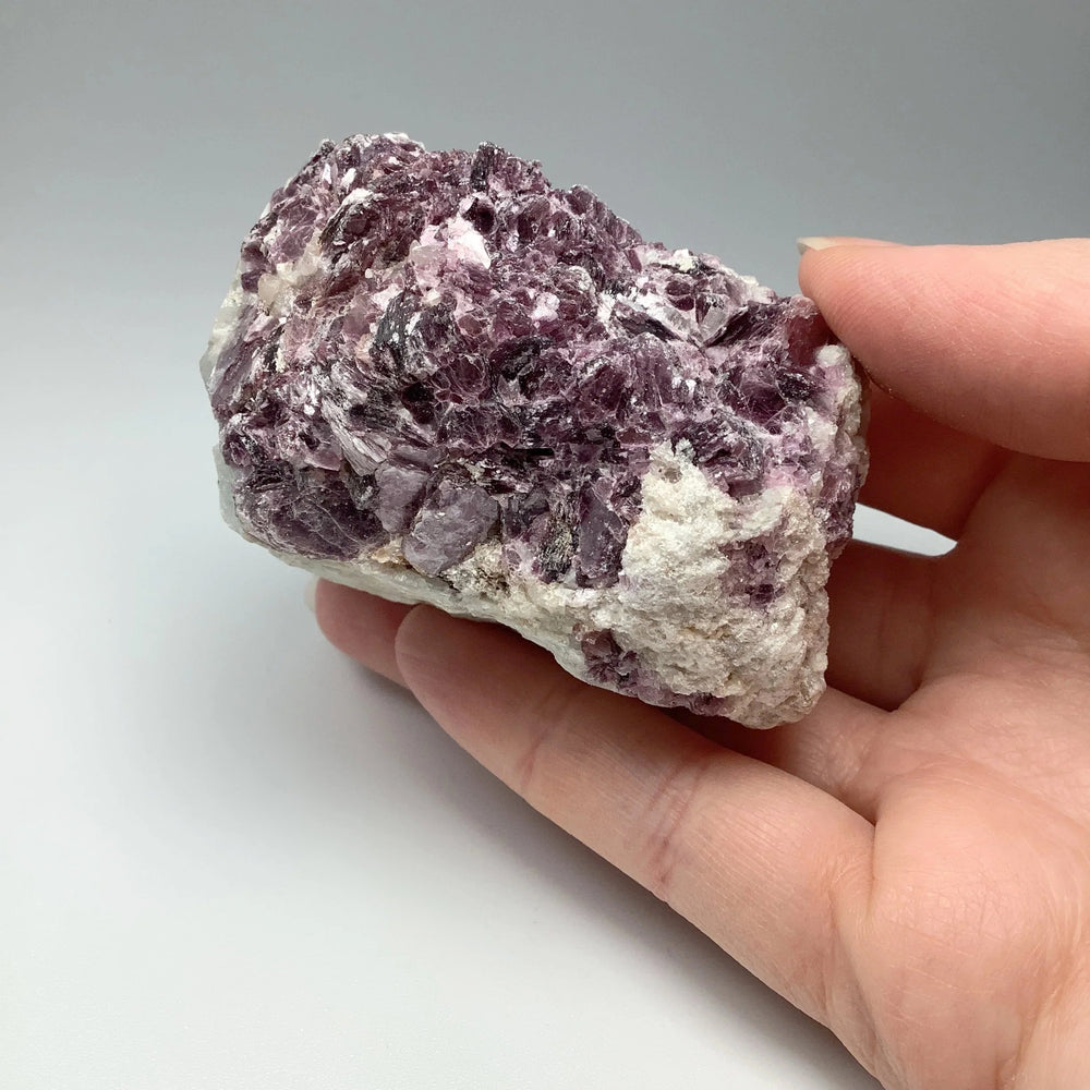 Lepidolite in Matrix - Rocks and Gems Canada