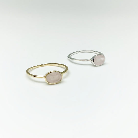 Rose Quartz Ring - Rocks and Gems Canada