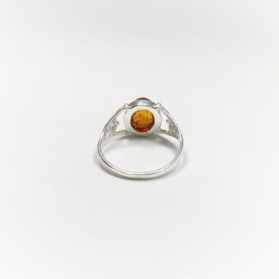 Cognac Amber Ring