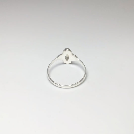 Rainbow Moonstone Ring - Rocks and Gems Canada
