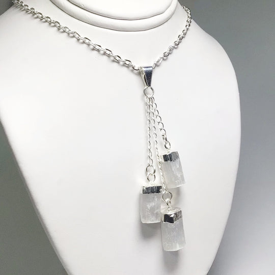 Selenite Necklace - Rocks and Gems Canada