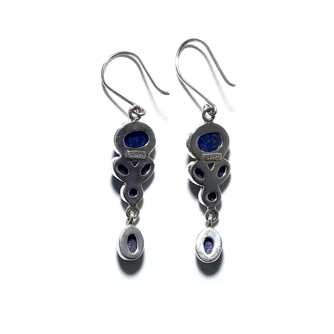 Lapis Lazuli Necklace and Earrings Set - Rocks and Gems Canada