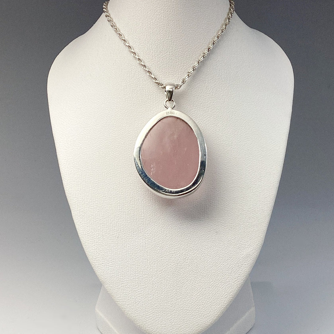 Rose Quartz Pendant - Rocks and Gems Canada