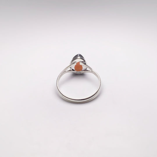 Pink Peruvian Opal Ring - Rocks and Gems Canada