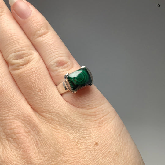 Malachite Ring - Rocks and Gems Canada