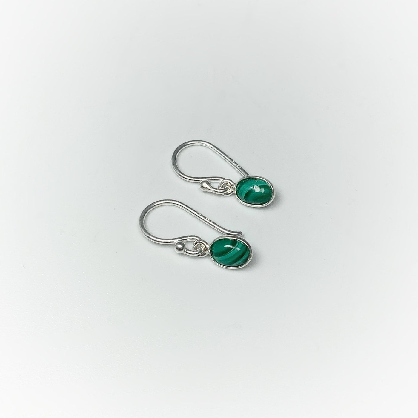 Malachite Dangle Earrings