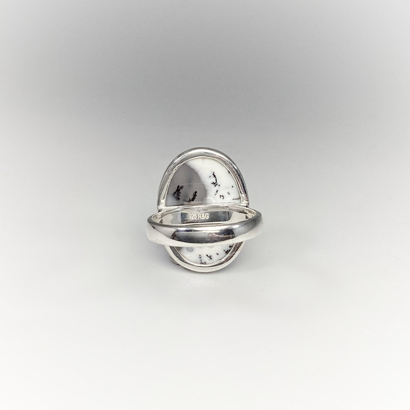 Dendritic Opal Ring