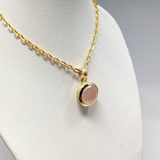 Rose Quartz Pendant - Rocks and Gems Canada