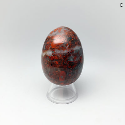 Red Brecciated Jasper Egg