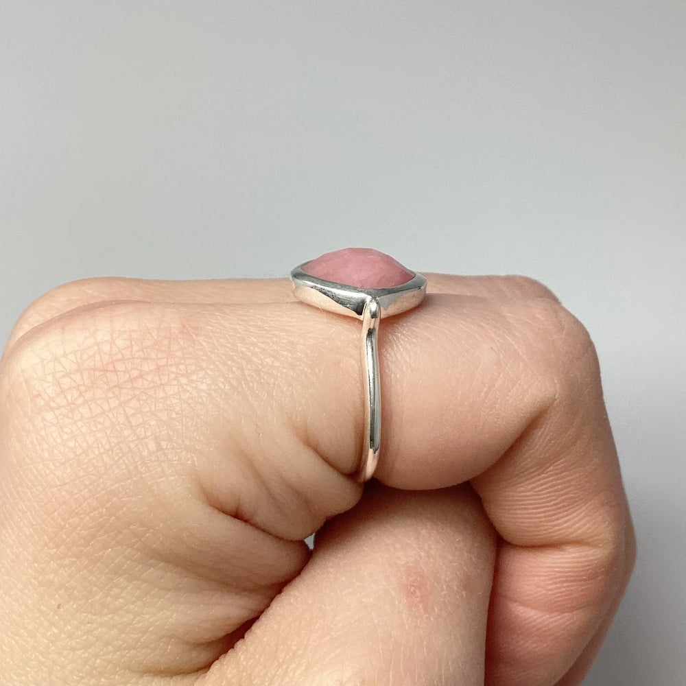 Pink Peruvian Opal Ring - Rocks and Gems Canada