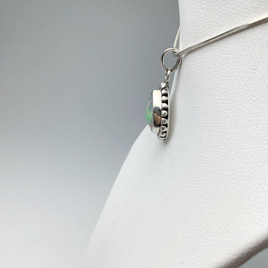 Fire Opal Pendant - Rocks and Gems Canada