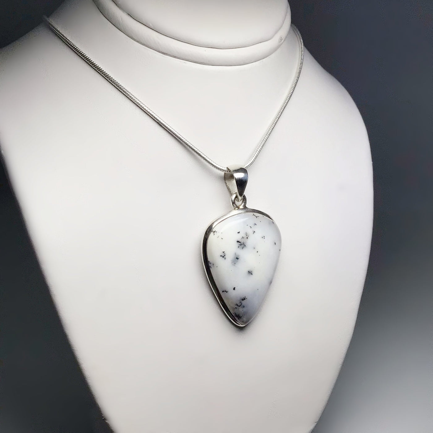 Dendritic Opal Pendant