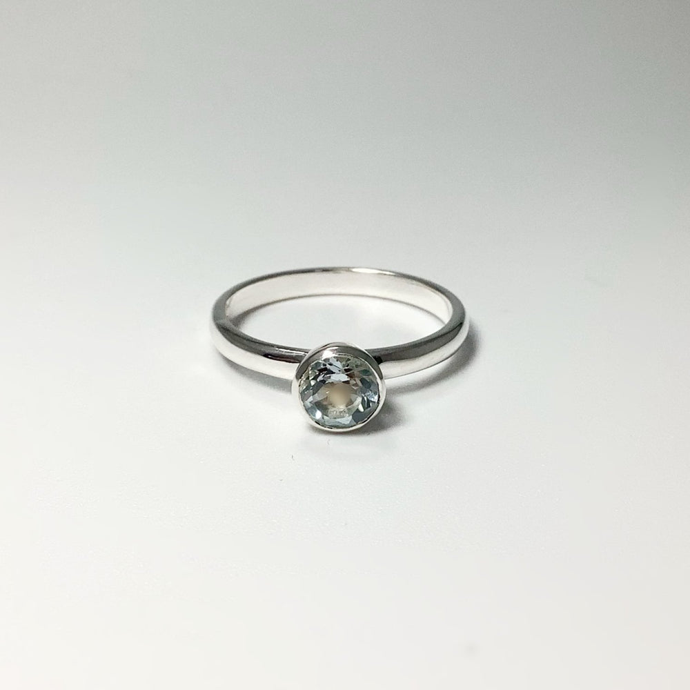Blue Topaz Ring - Rocks and Gems Canada