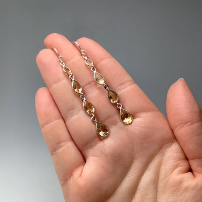 Citrine Dangle Earrings