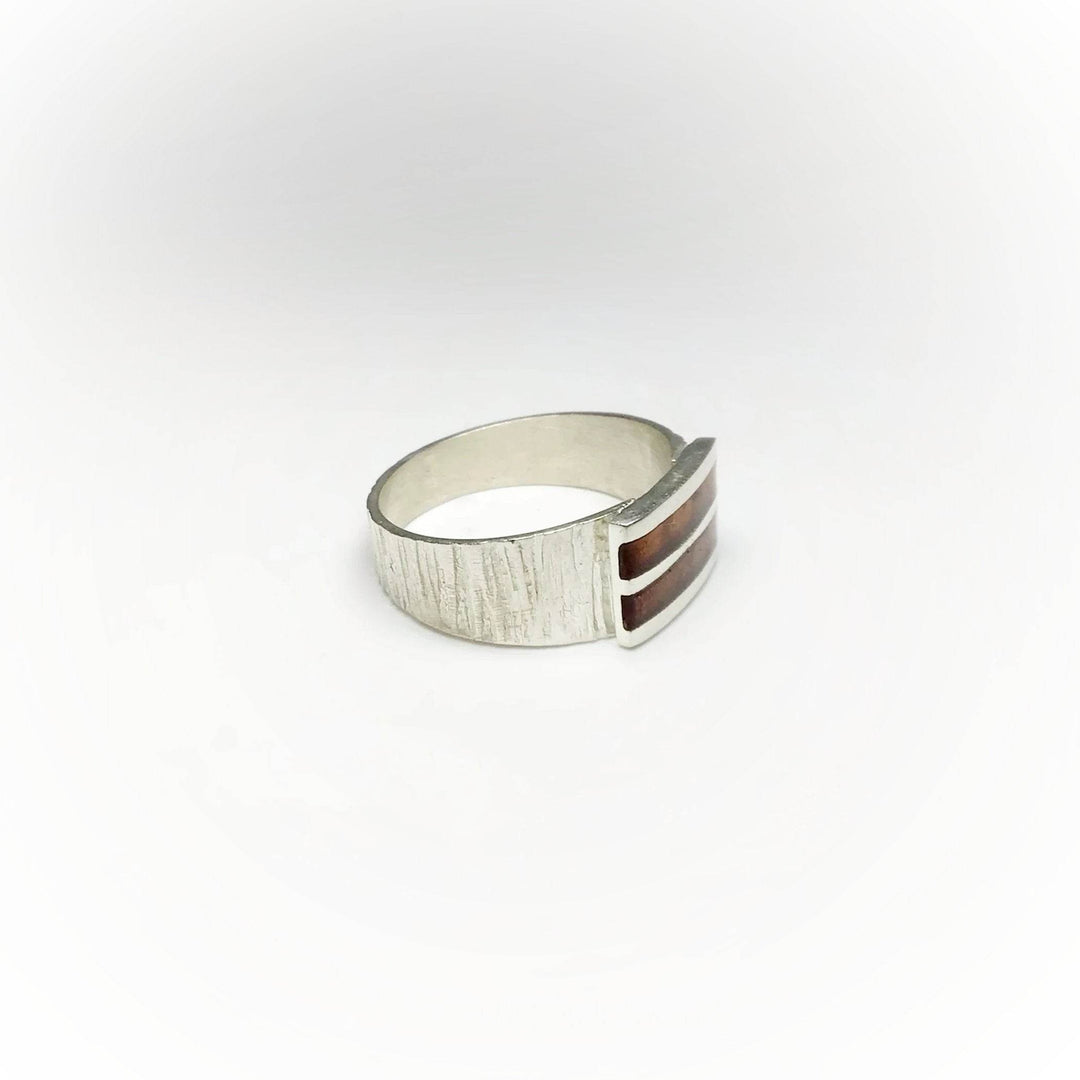 Cognac Amber Ring - Men&