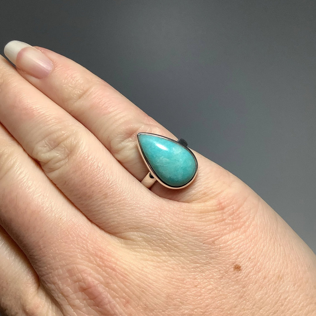 Amazonite Ring - Rocks and Gems Canada