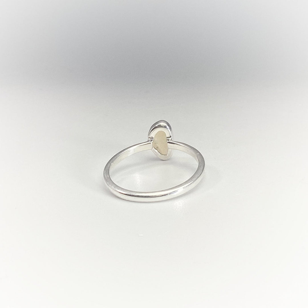 Faceted Ethiopian Fire Opal Ring - Rocks and Gems Canada