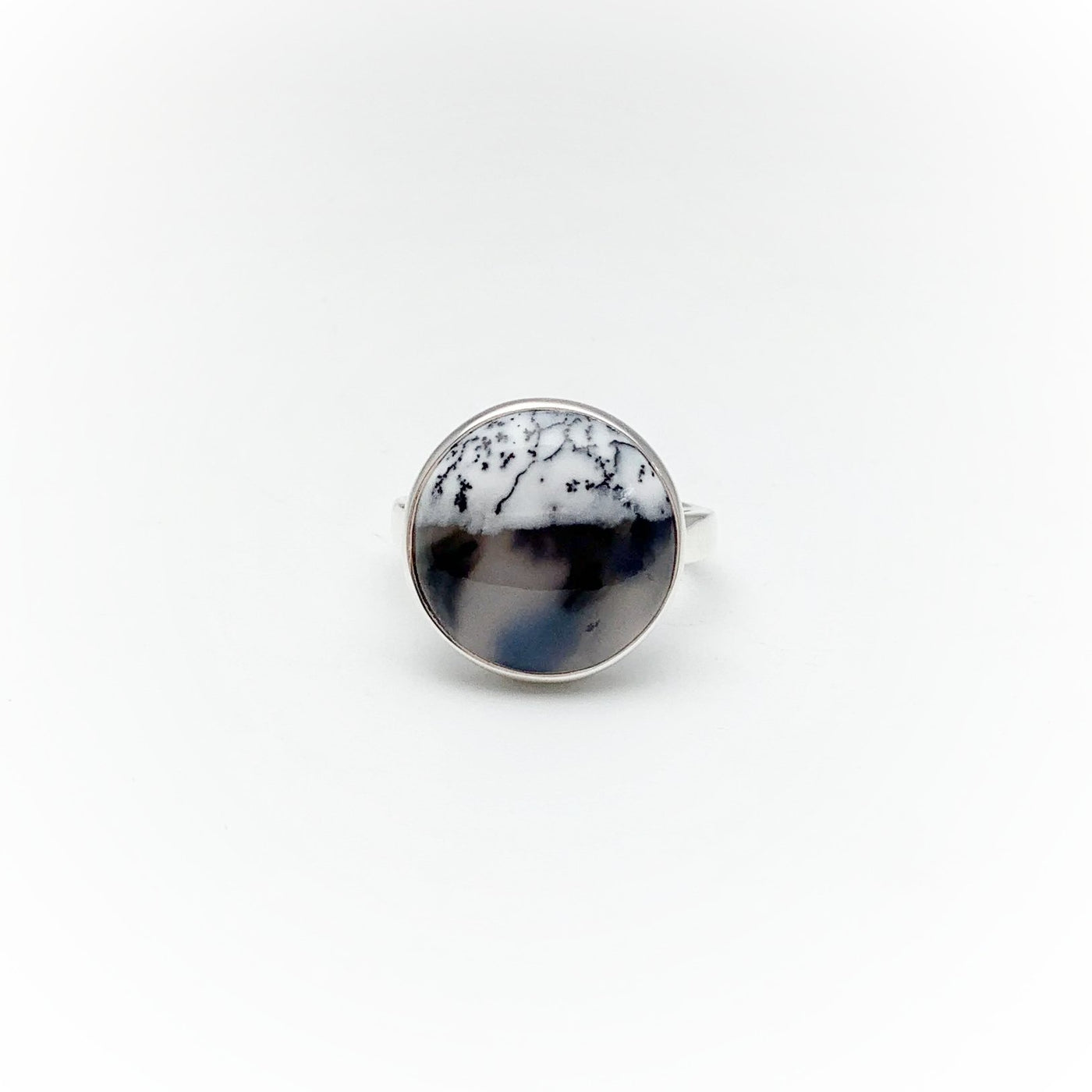Dendritic Opal Ring