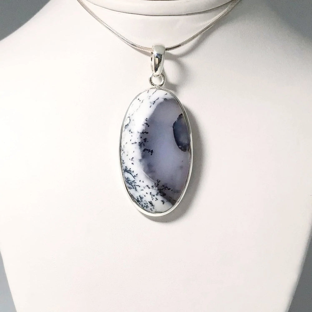 Dendritic Opal Pendant - Rocks and Gems Canada
