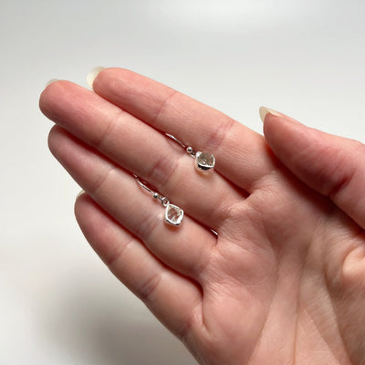 Herkimer Diamond Dangle Earrings