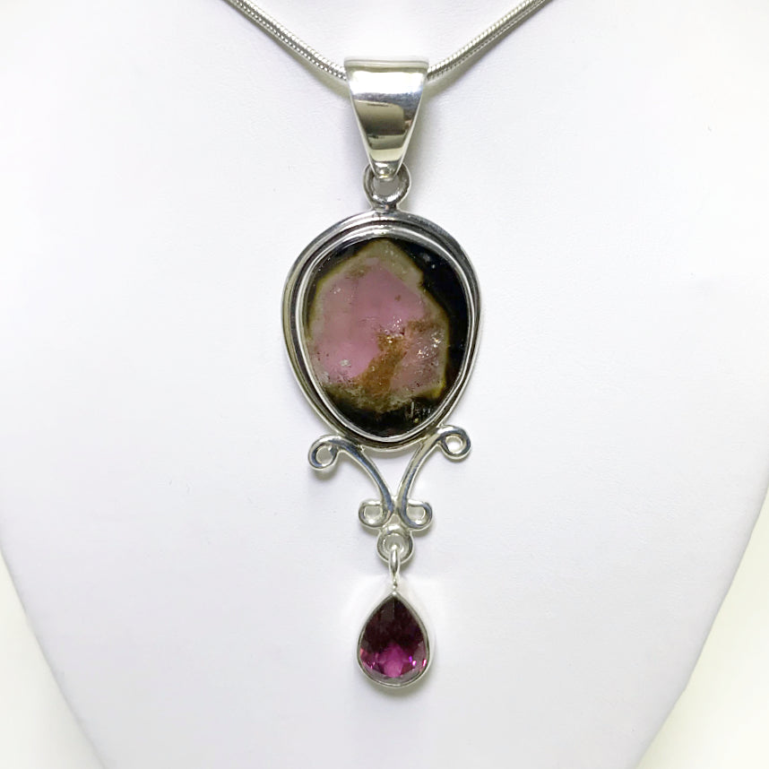 Mixed Tourmaline Pendant
