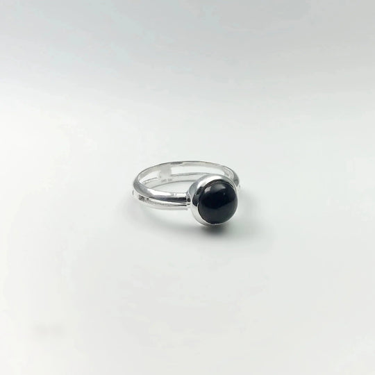 Black Onyx Ring - Rocks and Gems Canada