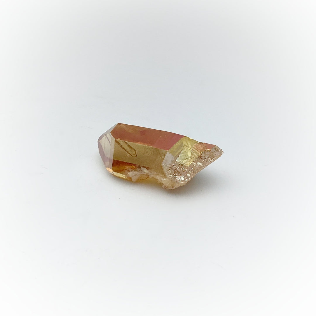 Sunset Aura Quartz Cluster - Rocks and Gems Canada