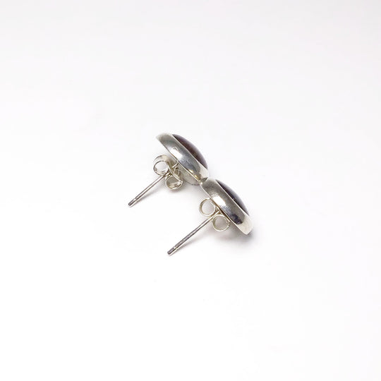 Alberta Ammolite Stud Earrings - Rocks and Gems Canada