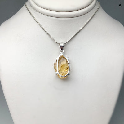 Raw Citrine Pendant at $115 Each