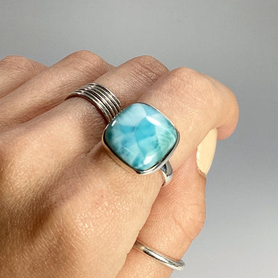 Larimar Ring