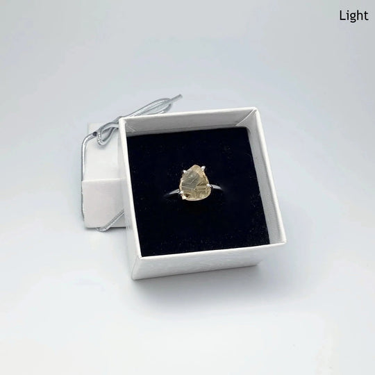Raw Citrine Ring - Rocks and Gems Canada