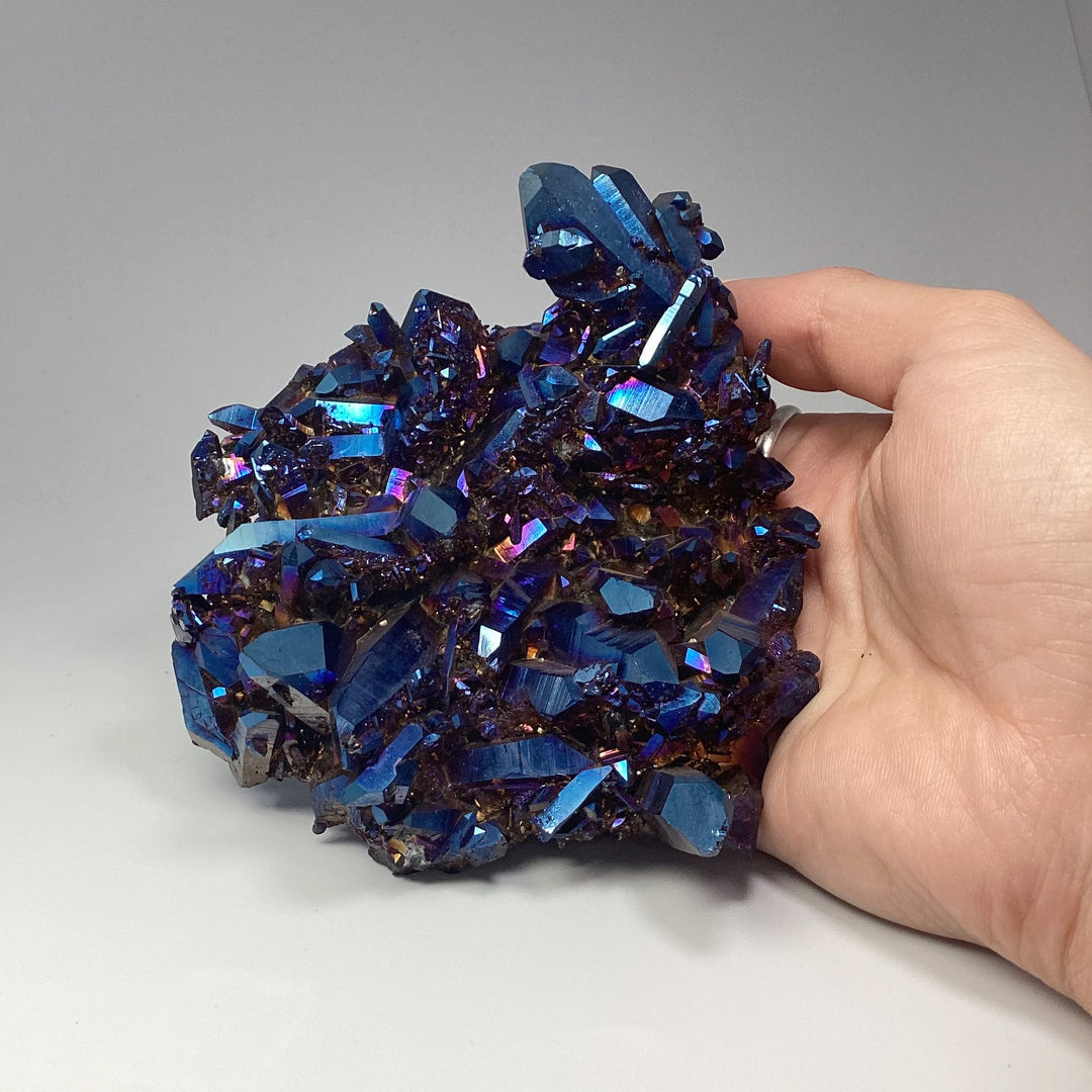 Titanium Quartz Cluster - Rocks and Gems Canada