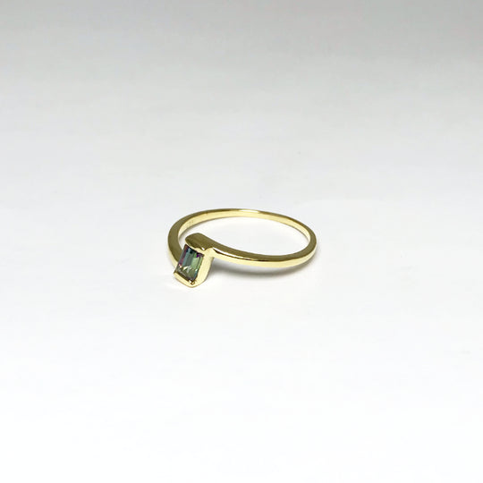 Mystic Topaz Gold Finish Ring - Rocks and Gems Canada