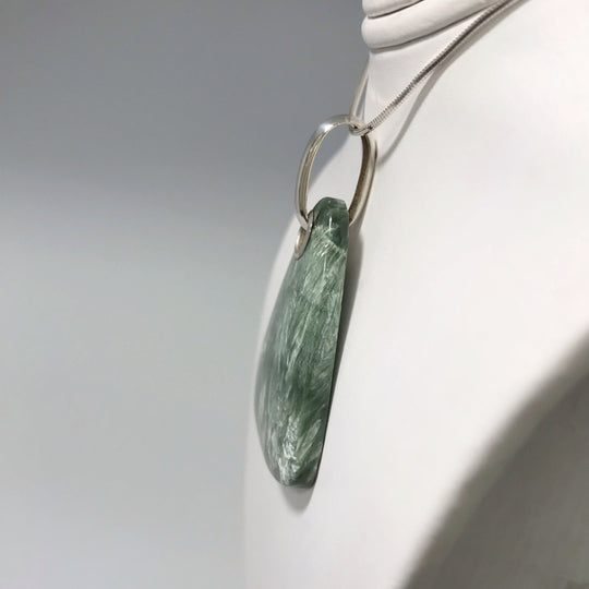 Seraphenite Pendant - Rocks and Gems Canada