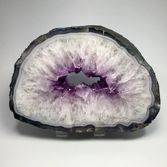 Amethyst Geode Slice