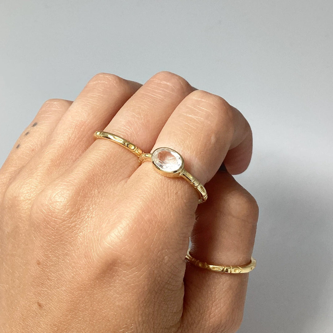 Clear Quartz Ring - Rocks and Gems Canada
