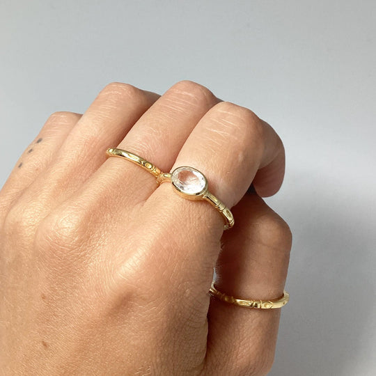 Clear Quartz Ring - Rocks and Gems Canada