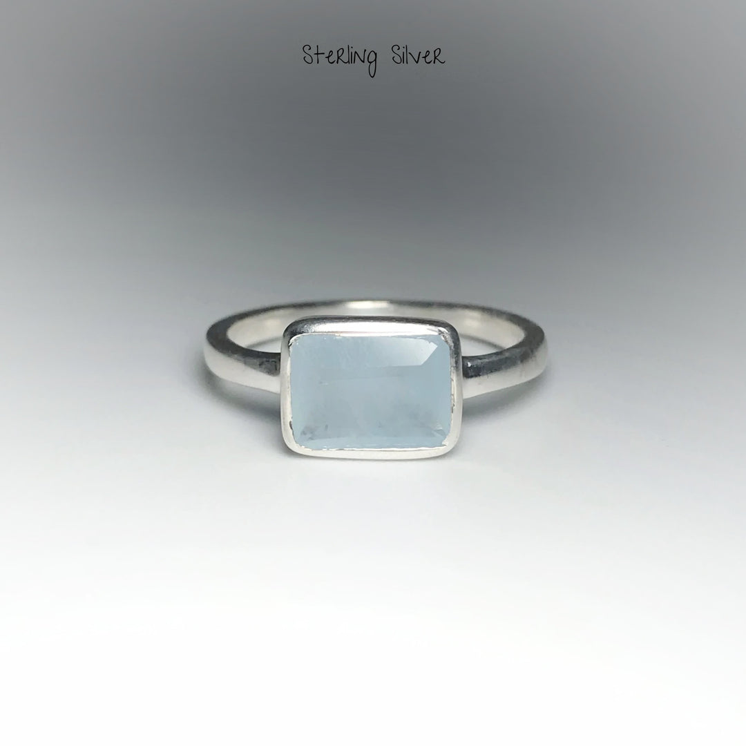 Aquamarine Ring - Rocks and Gems Canada