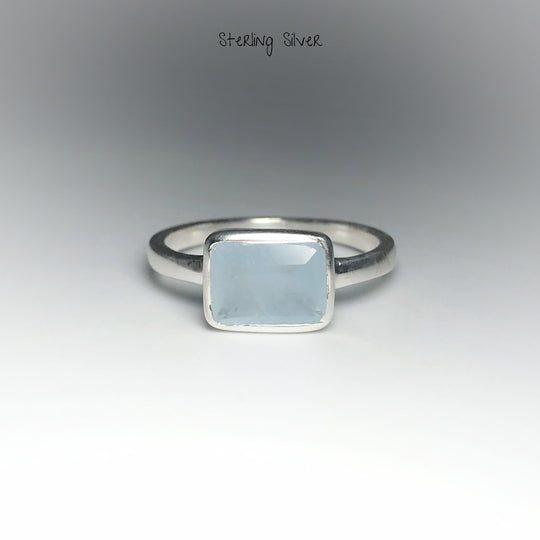 Aquamarine Ring - Rocks and Gems Canada