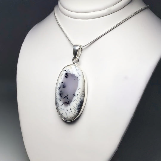 Dendritic Opal Pendant - Rocks and Gems Canada