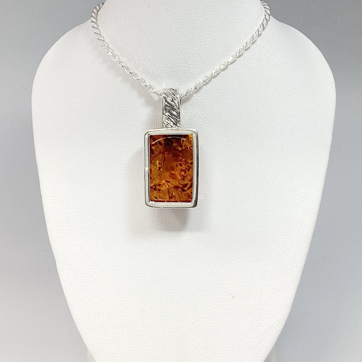 Cognac Amber Pendant