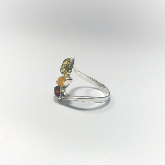 Mixed Amber Ring - Rocks and Gems Canada