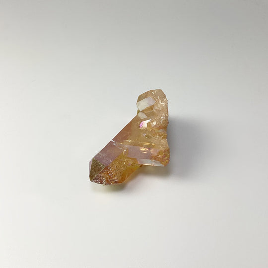 Sunset Aura Quartz Cluster - Rocks and Gems Canada
