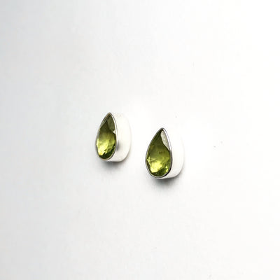 Peridot Stud Earrings
