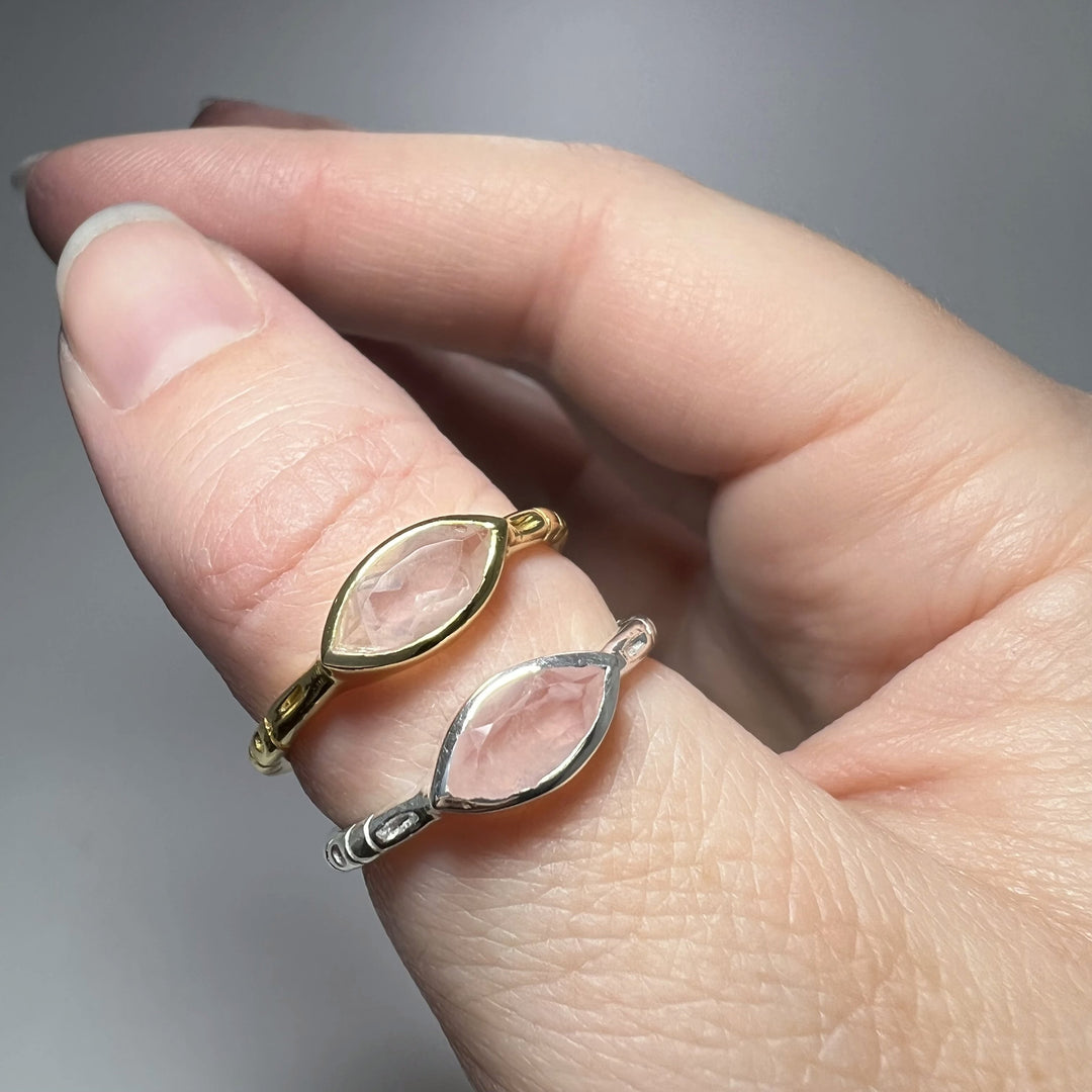 Rose Quartz Ring - Rocks and Gems Canada