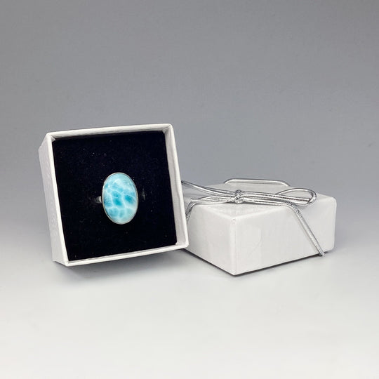 Larimar Ring - Rocks and Gems Canada