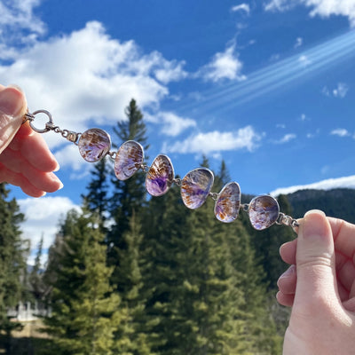 Super Seven Sterling Silver Bracelet
