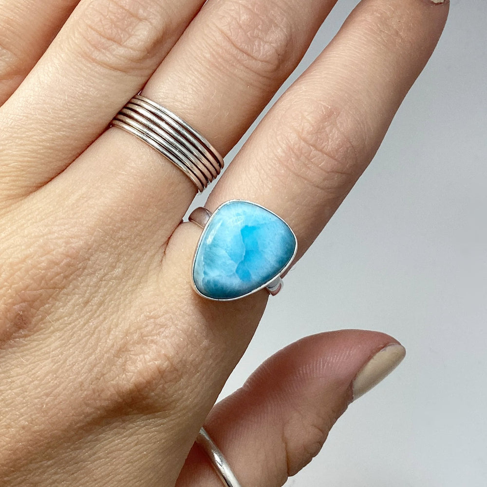 Larimar Ring - Rocks and Gems Canada