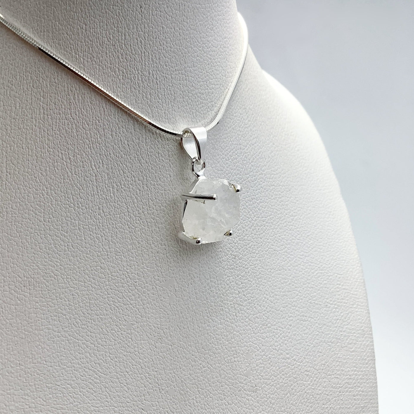 Raw Moonstone Pendant