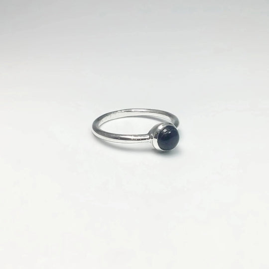 Blue Tiger Eye Ring - Rocks and Gems Canada